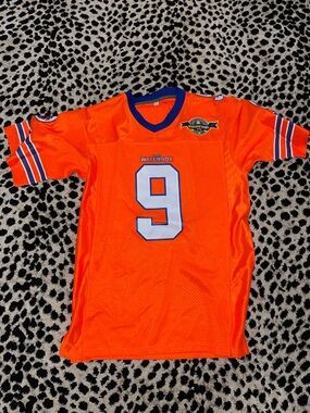 Orange 'The Waterboy' Number 9 Jersey